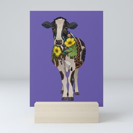 cow amethyst Mini Art Print