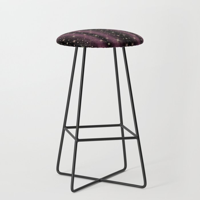 1920S Bar Stools, 1920s Pearl Chic Bordeaux Bar Stool By Pearlposition Society6
