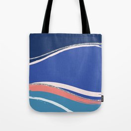Beach Waves Tote Bag
