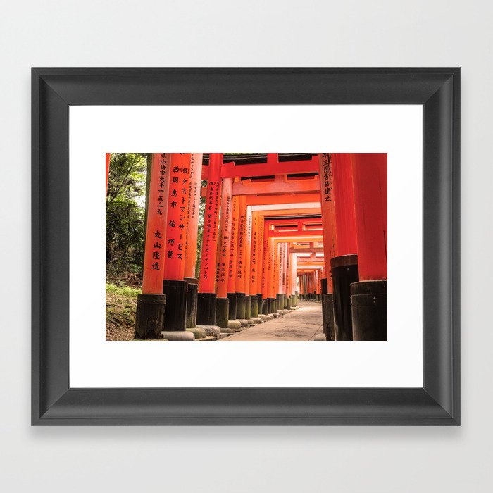 Kyoto Japan Framed Art Print | Photography, Digital, Black-and-white, Digital-manipulation, Hdr, Color, Film, Kyoto, Japan