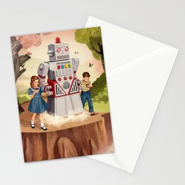 Technology Leading the Way Stationery Cards