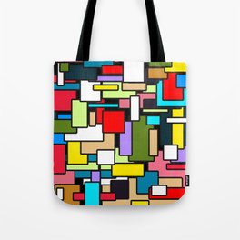 Color Blocks Tote Bag