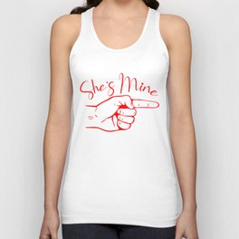 Valentine's Day Cool Couple Unisex Tank Top