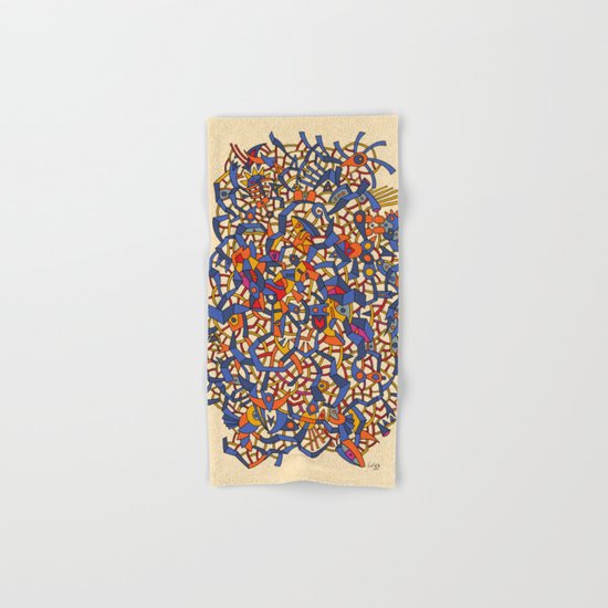 - sea in a sugar storm - Hand & Bath Towel