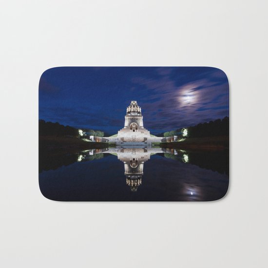 Monument of Battles of Nations- Germany - blue hour Bath Mat