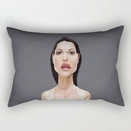 Celebrity Sunday ~ Monica Bellucci Rectangular Pillow