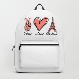 Peace Love Oh-La-La Backpack