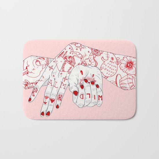 Wild and Calm Bath Mat