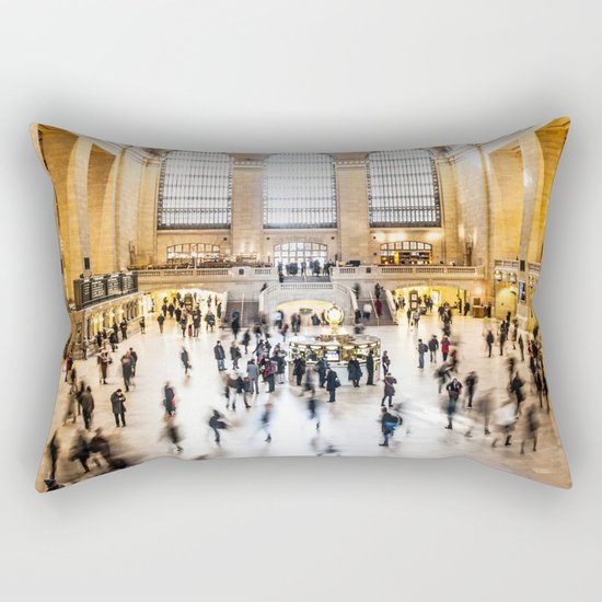 Grand Central Station New York City Rectangular Pillow