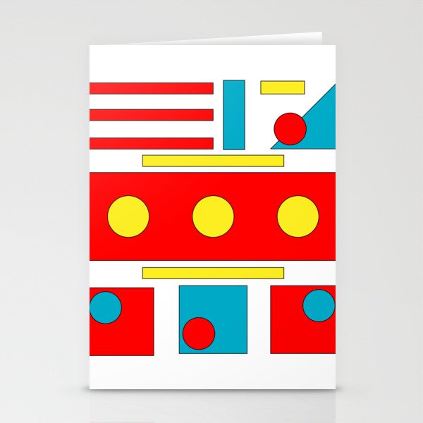 Abstract Geometry #3 Stationery Cards