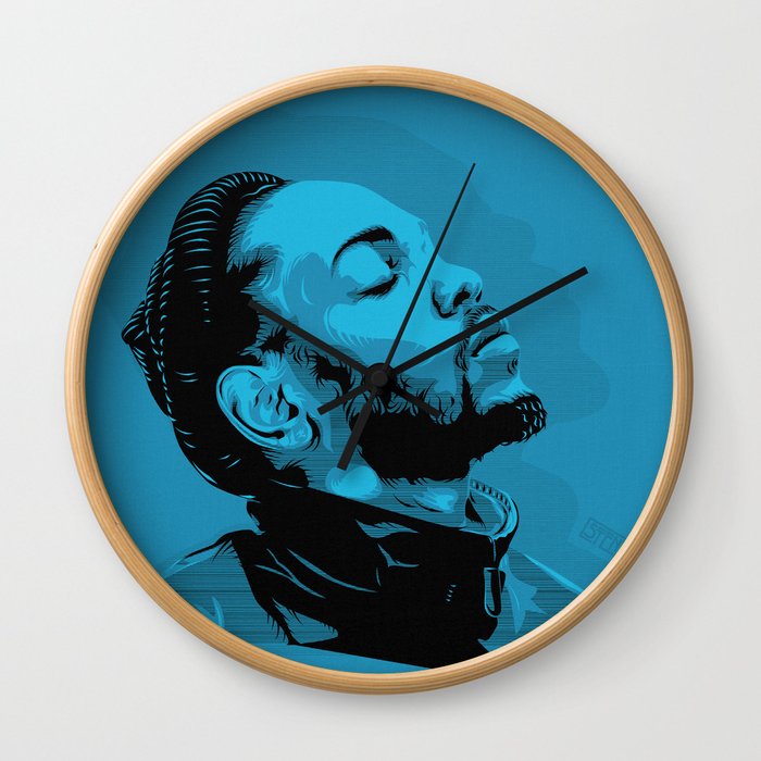 Kendrick Lamar by STENZSKULL Wall Clock