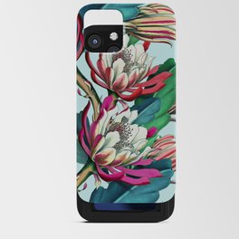 Flowering cactus III iPhone Card Case