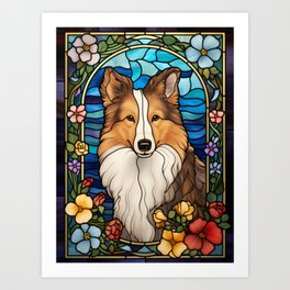 Shetland Sheepdog Art Print