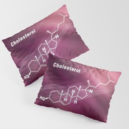 Cholesterol Hormone Structural chemical formula Pillow Sham