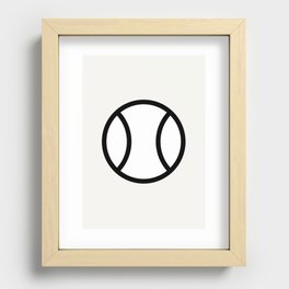 Tennis - Balls Serie Recessed Framed Print