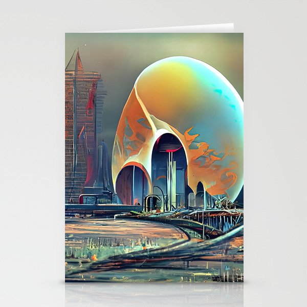 Welcome to the Atomic Age Stationery Cards