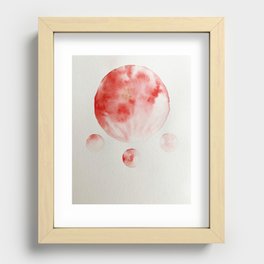 Pink Moon Study #1 Recessed Framed Print