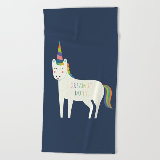 Dream It Do It Beach Towel