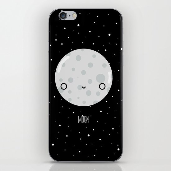 The Moon iPhone & iPod Skin