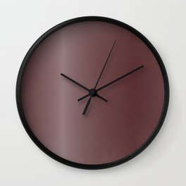 Grunge burgundy red Wall Clock