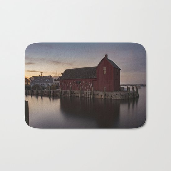 Motif #1 after sunset Bath Mat