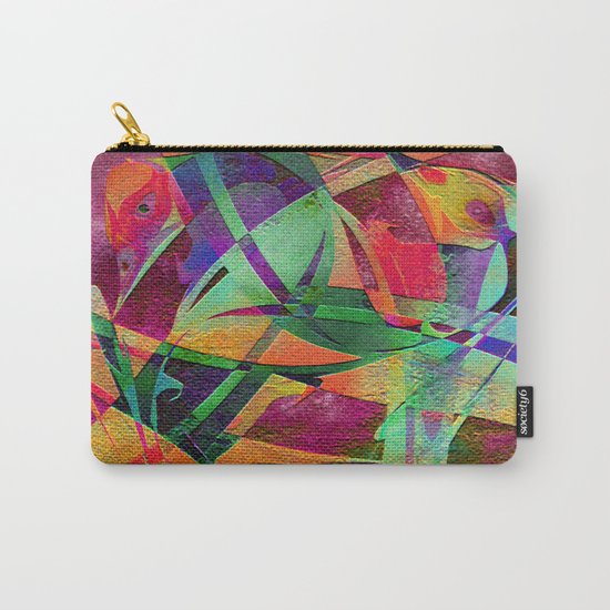 " Rainbow bird " Carry-All Pouch