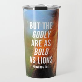 BOLD AS LIONS Travel Mug