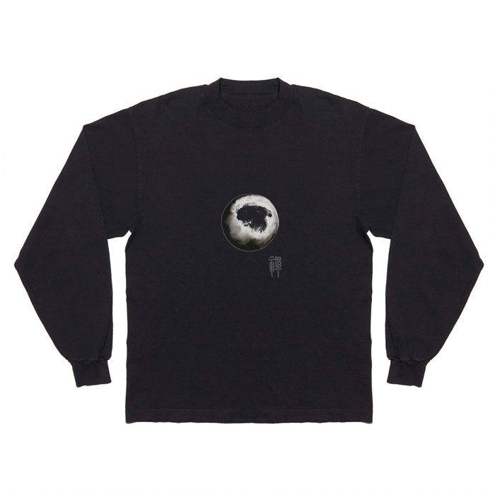 Zen painting and Chinese calligraphy of "Zen" Long Sleeve T Shirt