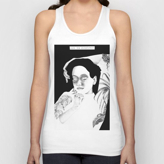 Save the rainforest Unisex Tank Top