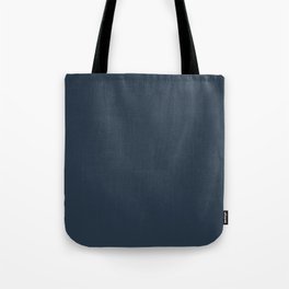 Dark Blue Solid Color Pairs to Sherwin Williams In The Navy SW 9178 Tote Bag