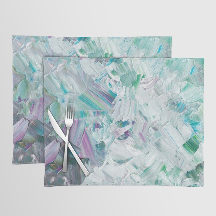 Abstract Brushstrokes Painting Placemat