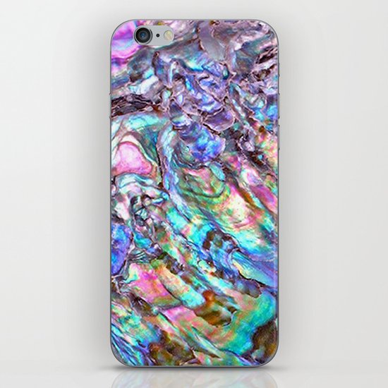 Shimmery Rainbow Abalone Mother of Pearl iPhone & iPod Skin