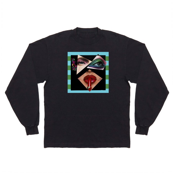 Ulterior Embellishments of a Covergirl Long Sleeve T Shirt