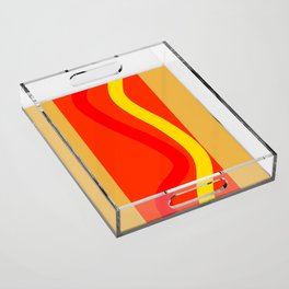 Abstract hot dog Acrylic Tray