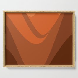 Tangerine valley Serving Tray