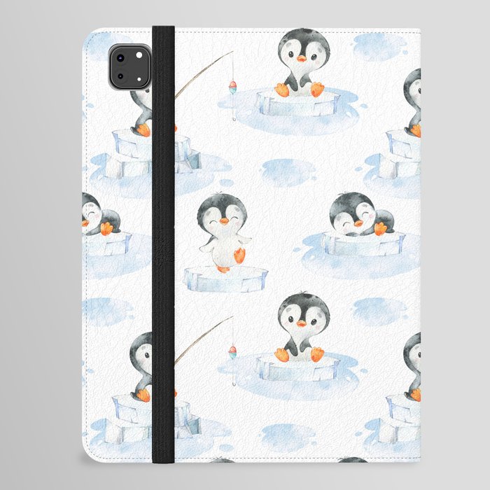 Arctic Baby Penguin iPad Folio Case
