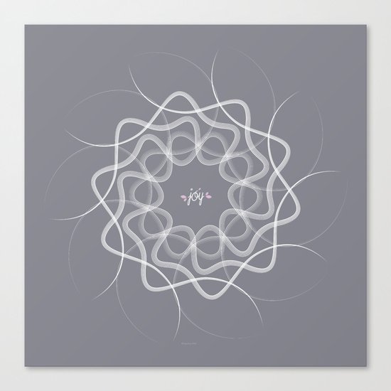 Ornament-Joy Canvas Print