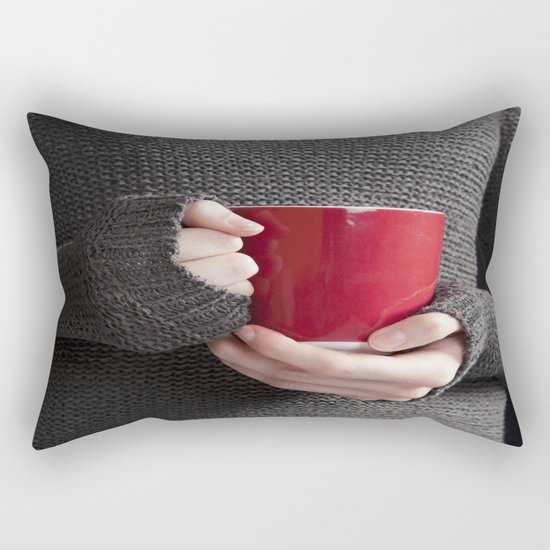 Hot Coffee Rectangular Pillow