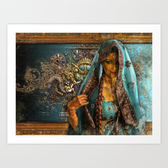 Priya Art Print