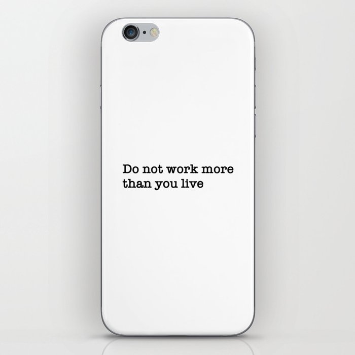 Words quotes  iPhone Skin
