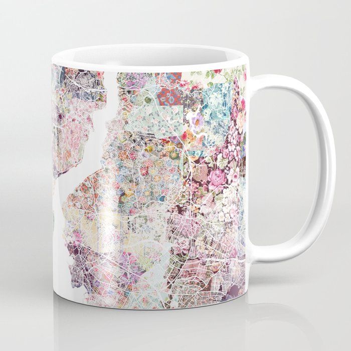 Istanbul Map Coffee Mug By Poeticmaps Society6
