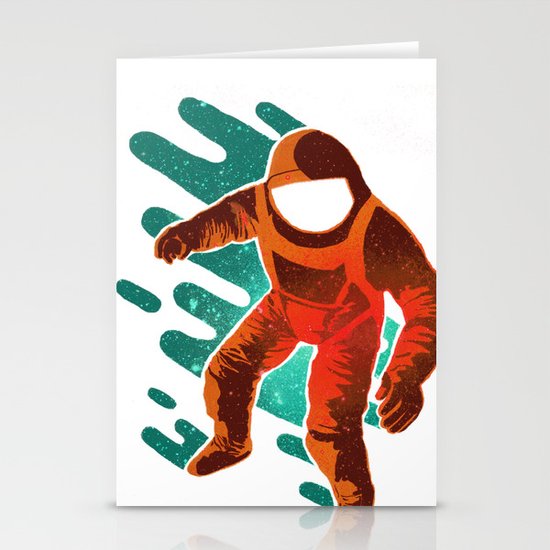 Space Distortion Stationery Cards