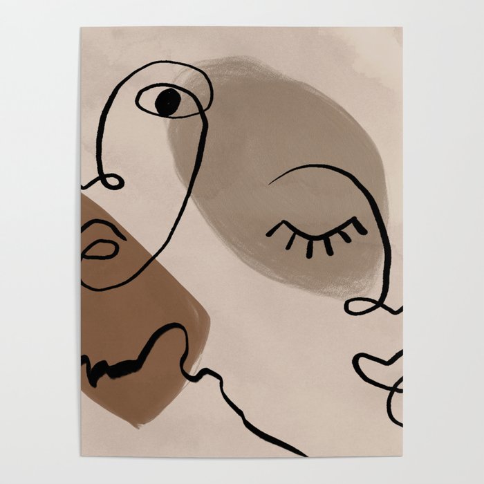 Expressive Faces Poster