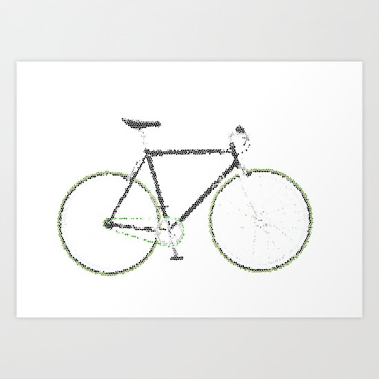 My Fixie Bike Art Print