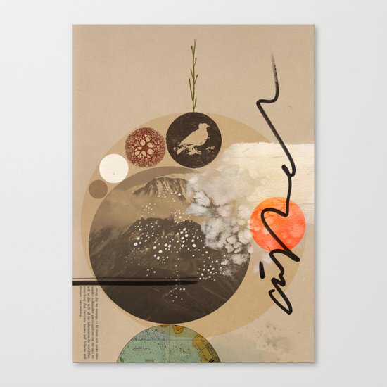 Into nothing Canvas Print