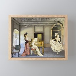 Dancing Girl Framed Mini Art Print
