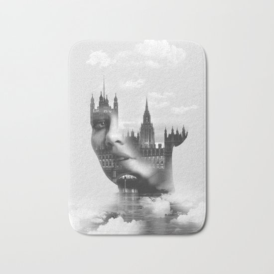 IN THE CLOUDS Bath Mat