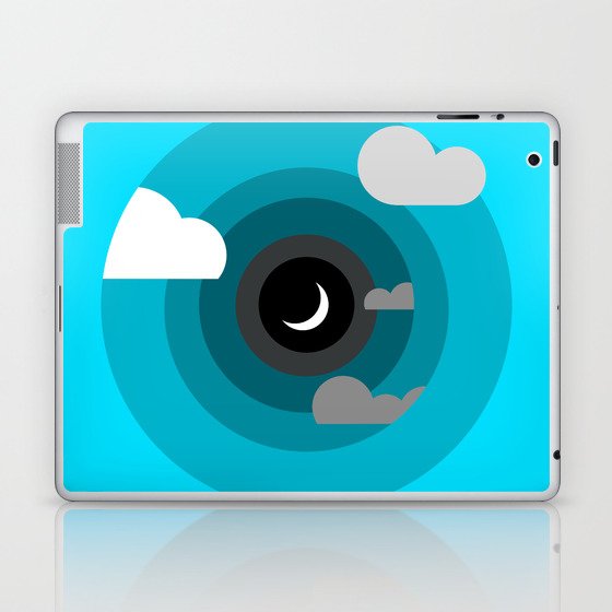 Into the clouds Laptop & iPad Skin