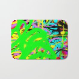 Street 36. Abstract Painting. Bath Mat