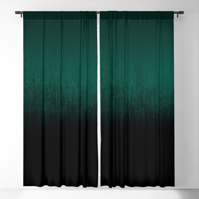 Emerald Ombré Blackout Curtain